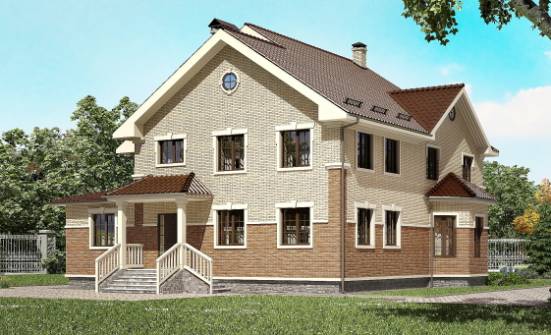 300-004-L Projekt domu dwukondygnacyjnego, piękny domek z betonu drewnianego Łódź | Проекты домов от House Expert