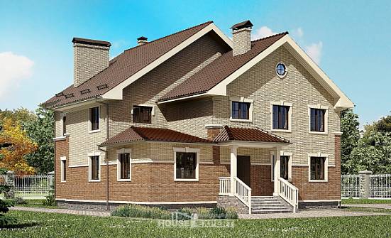 300-004-L Projekt domu dwukondygnacyjnego, piękny domek z betonu drewnianego Łódź | Проекты домов от House Expert