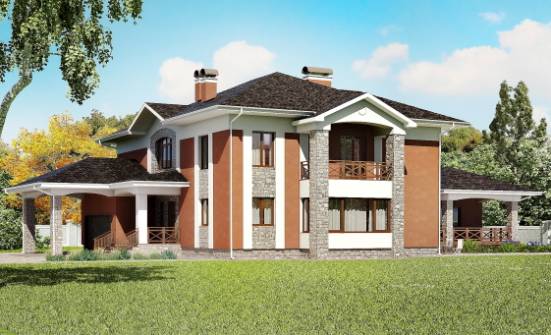 400-002-L Projekt domu dwukondygnacyjnego, garaż, ogromny domek z cegieł Sosnowiec | Проекты домов от House Expert