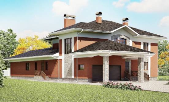 400-002-L Projekt domu dwukondygnacyjnego, garaż, ogromny domek z cegieł Sosnowiec | Проекты домов от House Expert