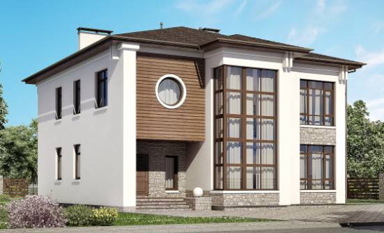 300-005-R Projekt domu dwukondygnacyjnego, ogromny domek z cegieł Łódź | Проекты домов от House Expert