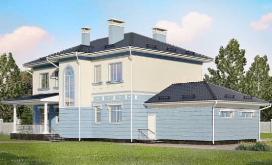 285-003-L Projekt domu dwukondygnacyjnego, garaż, duży domek wiejski z cegieł Łódź | Проекты домов от House Expert