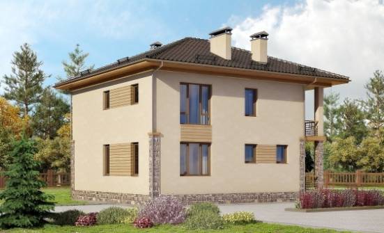 170-005-L Projekt domu dwukondygnacyjnego, klasyczny dom bloków termicznych Góra | Проекты домов от House Expert