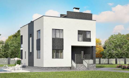 225-001-R Projekt domu dwukondygnacyjnego, klasyczny domek z bloków Grudziądz | Проекты домов от House Expert