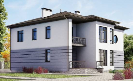 300-006-L Projekt domu dwukondygnacyjnego, garaż, klasyczny dom z cegieł Łódź | Проекты домов от House Expert