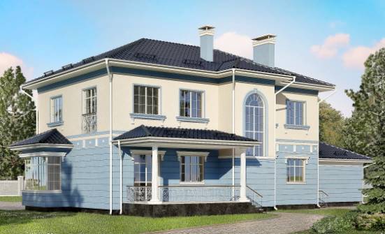 285-003-L Projekt domu dwukondygnacyjnego, garaż, duży domek wiejski z cegieł Łódź | Проекты домов от House Expert