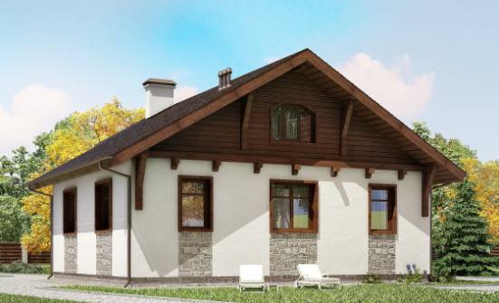 080-002-L Projekt domu parterowego, piękny domek porowatych bloków Bydgoszcz | Проекты домов от House Expert