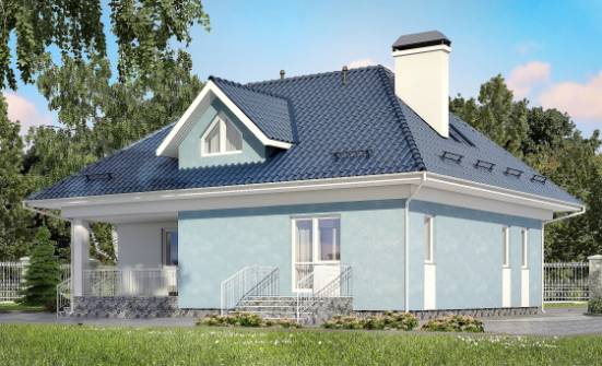 200-002-R Projekt domu dwukondygnacyjnego pięterko mansardowe, piękny dom z bloków Koszalin | Проекты домов от House Expert