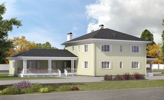 410-002-L Projekt domu dwukondygnacyjnego, garaż, ogromny domek z betonu drewnianego Sosnowiec | Проекты домов от House Expert