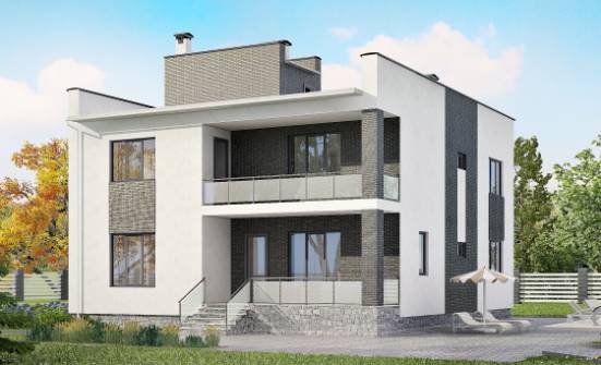 225-001-R Projekt domu dwukondygnacyjnego, klasyczny domek z bloków Grudziądz | Проекты домов от House Expert