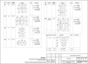 Ведомость окон и оконно-дверных конструкций