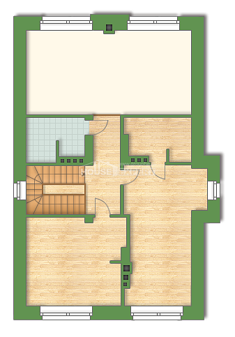 Projekt domu 160-009-R. 2 этаж