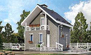 Projekty domów z mansardą